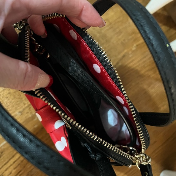 Kate Spade Mini Crossbody Bag Disney Minnie Mouse ears - Picture 2 of 6